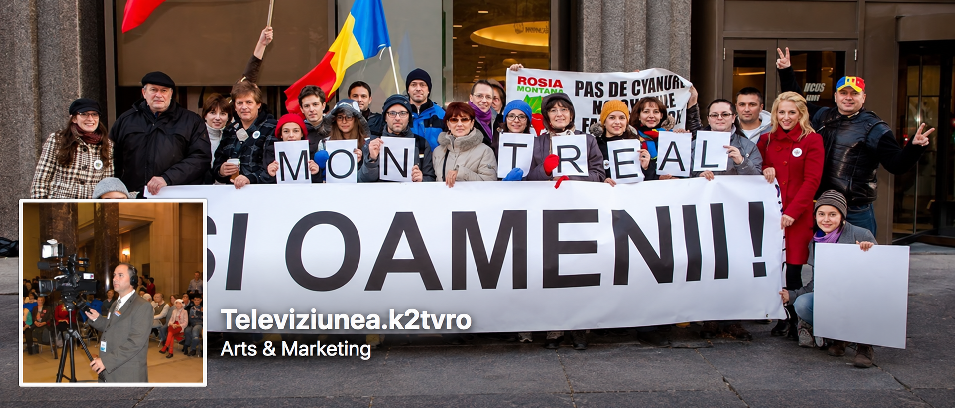 K2-TV Ro Montréal : comunitatea românească și Cristian cu camera